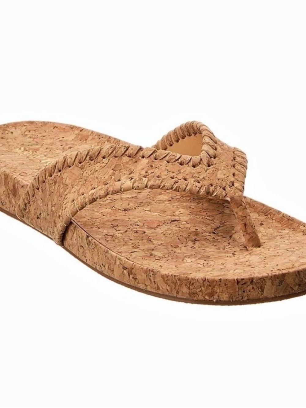 Jack Rogers Tess Cork Thong Sandal Size 8
